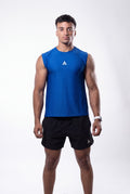 BREATHABLE BLUE TANK TOP
