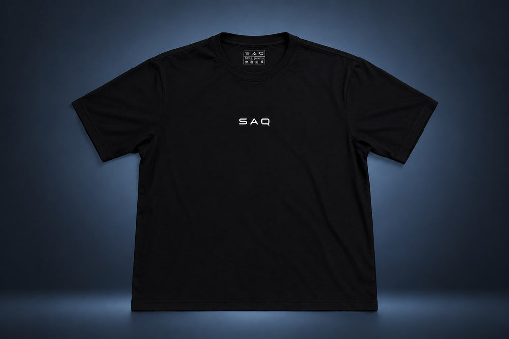 BREATHABLE BLACK T-SHIRT
