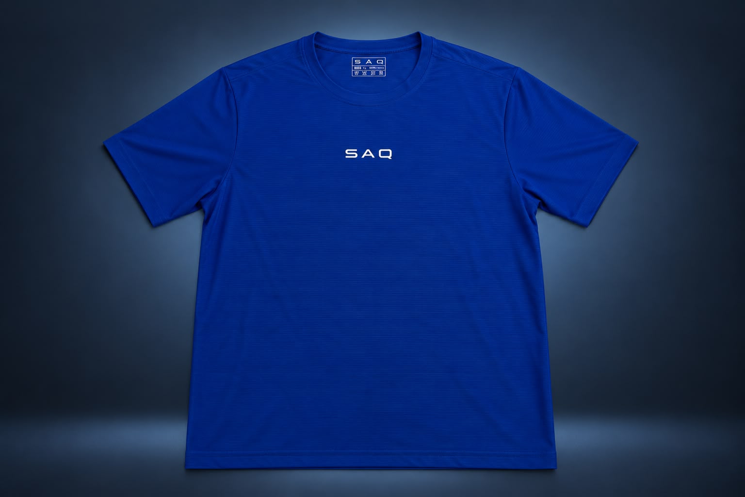 Breathable Running Blue T-shirt